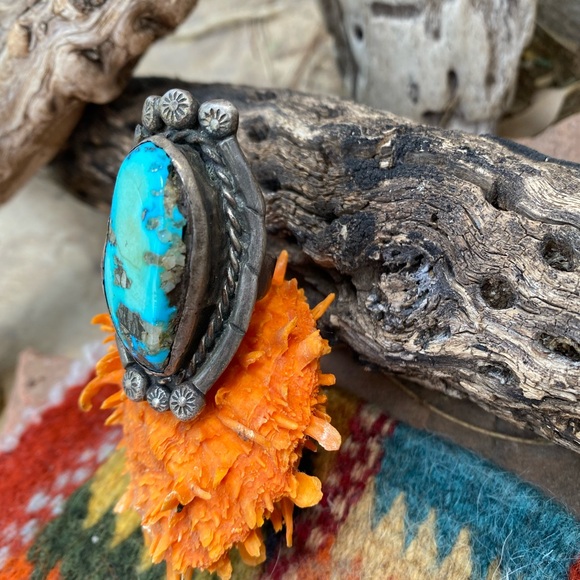 Vintage turqoise ring - Picture 3 of 12